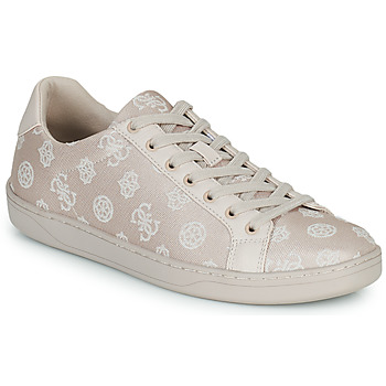 Shoes Women Low top trainers Guess JESSHE Beige