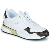 Shoes Women Low top trainers Guess METZ White / Brown