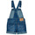 Clothing Girl Jumpsuits / Dungarees Levi's RAILROAD STRIPE SHORTALL Low / Down