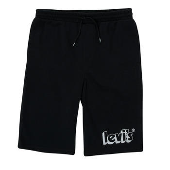 Clothing Boy Shorts / Bermudas Levi's GRAPHIC JOGGER SHORTS Black
