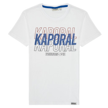 Clothing Boy short-sleeved t-shirts Kaporal ROEY White