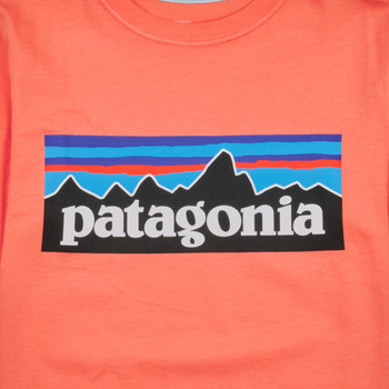 Patagonia BOYS LOGO T-SHIRT Coral