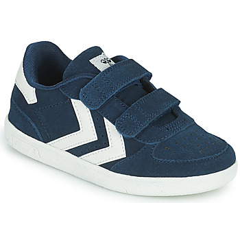 Shoes Children Low top trainers Hummel VICTORY SUEDE Blue