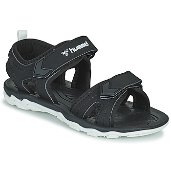 Shoes Children Sports sandals Hummel SANDAL SPORT JR Black