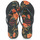 Shoes Women Flip flops Havaianas SLIM ORGANIC Black / Orange