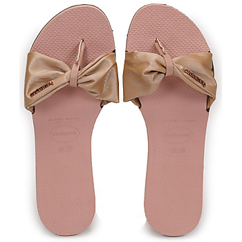 Shoes Women Flip flops Havaianas YOU ST TROPEZ LUSH Pink