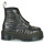 Shoes Women Mid boots Dr. Martens Sinclair Gunmetal Wild Croc Emboss Black