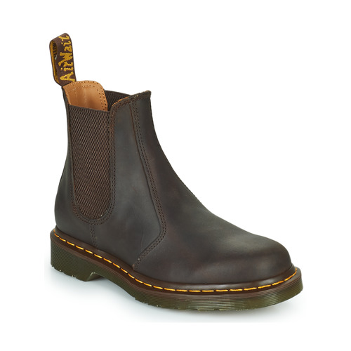 Shoes Mid boots Dr. Martens 2976 YS Dark Brown Crazy Horse Brown