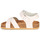 Shoes Girl Sandals Aster BAZIANG White / Floral