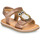 Shoes Girl Sandals Mod'8 CLOONIMALS Bronze