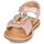 Shoes Girl Sandals Mod'8 CLOONIMALS Pink