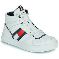 Shoes Boy High top trainers Tommy Hilfiger TIPI White