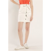 material Women Skirts Fashion brands  White