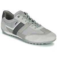 Shoes Men Low top trainers Geox U WELLS B Grey