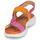 Shoes Women Sandals Geox D SPHERICA EC5 E Pink / Orange