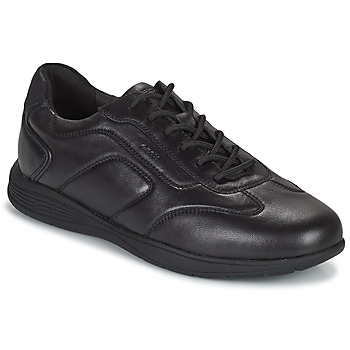 Shoes Men Low top trainers Geox U SPHERICA EC2 Black