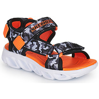 Shoes Boy Sandals Skechers HYPNO-SPLASH Black / Orange