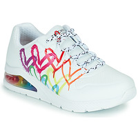 Shoes Women Low top trainers Skechers UNO 2 White / Multicolour