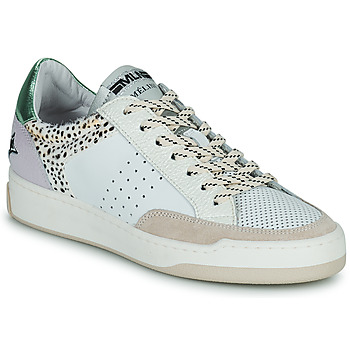 Shoes Women Low top trainers Meline BZ-507 White / Green
