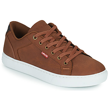 Shoes Men Low top trainers Levi's COURTRIGHT Brown