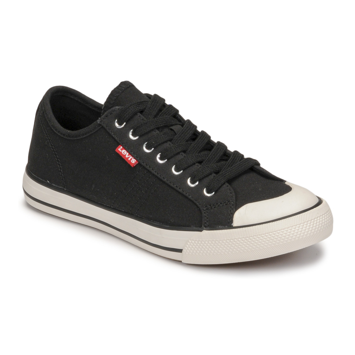 Levi's HERNANDEZ S Black - Free delivery | Spartoo NET ! - Shoes Low top  trainers Women USD/$