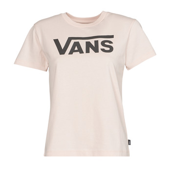 Clothing Women short-sleeved t-shirts Vans FLYING V CREW TEE Pink