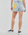 Clothing Women Shorts / Bermudas Desigual DENIM_CAT SMILE Blue / Clear