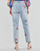 Clothing Women slim jeans Desigual DENIM_MY FLOWER Blue / Clear