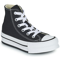 Shoes Girl Low top trainers Converse Chuck Taylor All Star EVA Lift Foundation Hi Black