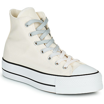 Shoes Women High top trainers Converse Chuck Taylor All Star Lift All Star Mobility Hi Cream