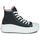 Shoes Girl High top trainers Converse Chuck Taylor All Star Move Canvas Color Hi Black