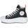 Shoes Girl High top trainers Converse Chuck Taylor All Star Move Canvas Color Hi Black
