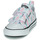 Shoes Girl Low top trainers Converse Chuck Taylor All Star 2V Under the Sea Ox White / Blue / Pink