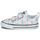 Shoes Girl Low top trainers Converse Chuck Taylor All Star 2V Under the Sea Ox White / Blue / Pink