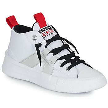 Shoes Children Low top trainers Converse Chuck Taylor All Star Ultra Color Block Mid White
