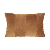 Home Cushions Present Time Ribbed Chocolate