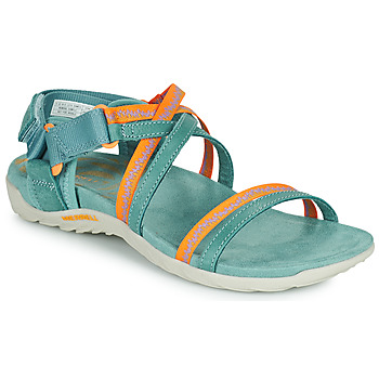 Shoes Women Sports sandals Merrell TERRAN 3 CUSH LATTICE Blue / Pink