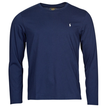 material Long sleeved shirts Polo Ralph Lauren LS CREW Marine