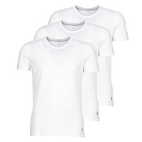 material short-sleeved t-shirts Polo Ralph Lauren CREW NECK X3 White / White / White