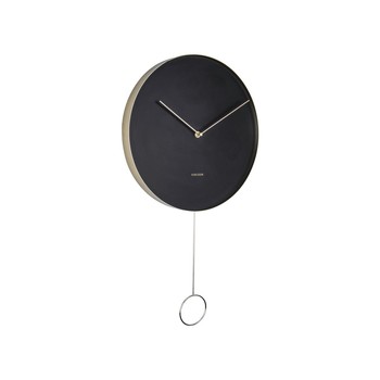 Home Clocks Karlsson Pendulum Black