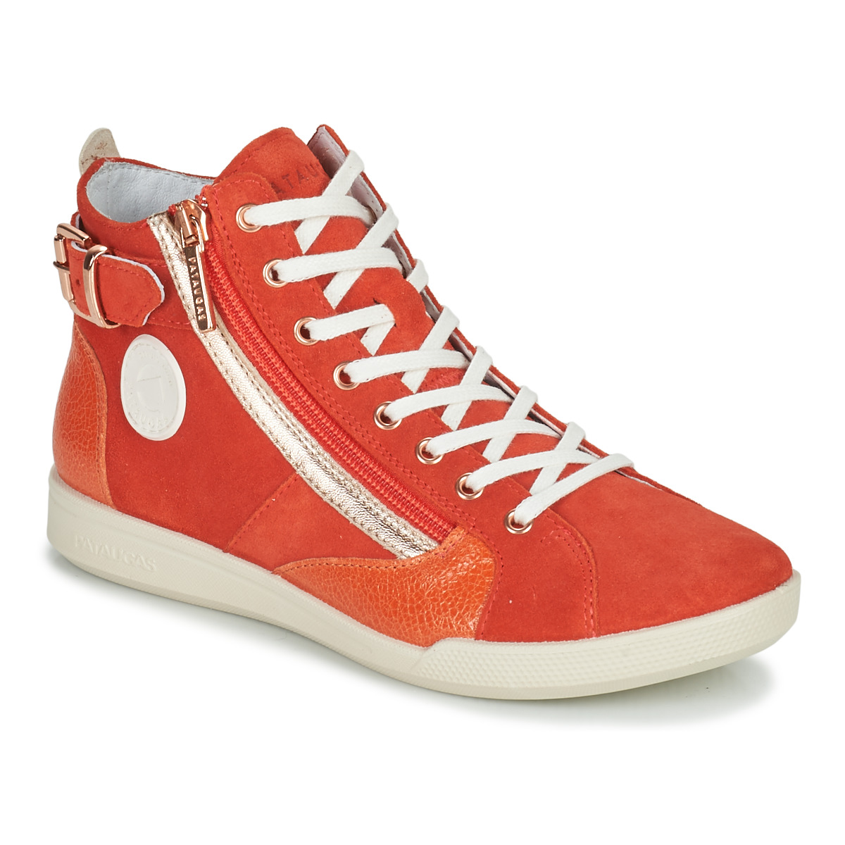 Shoes Women High top trainers Pataugas PALME Red
