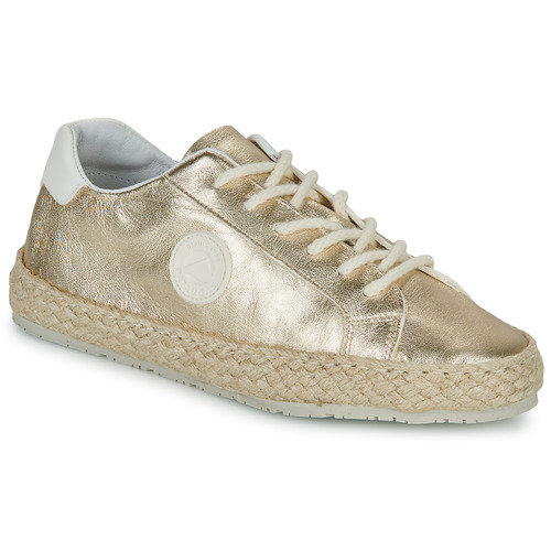 Pataugas PAM Gold - Free delivery NET ! Shoes Espadrilles Women USD/$141.50