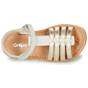 Kickers COSMETICK White / Gold