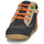 Shoes Girl Mid boots Kickers BONZIP-2 Marine / Beige / Orange