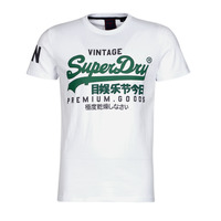 Clothing Men short-sleeved t-shirts Superdry VL TEE White
