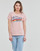 material Women short-sleeved t-shirts Superdry VL TEE Shell / Pink / Marl