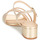 Shoes Women Sandals Cosmo Paris ZEDI-GLIT Platinum