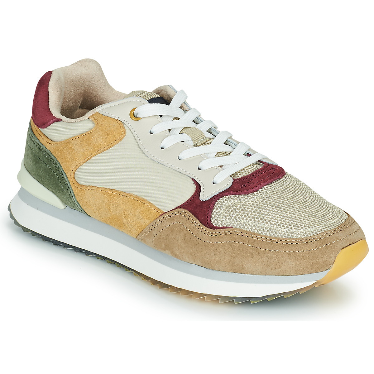Shoes Women Low top trainers HOFF MADRID Beige / Yellow / Red