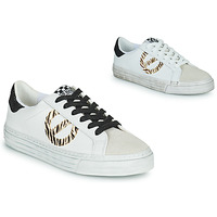 Shoes Women Low top trainers No Name STRIKE SIDE White / Black