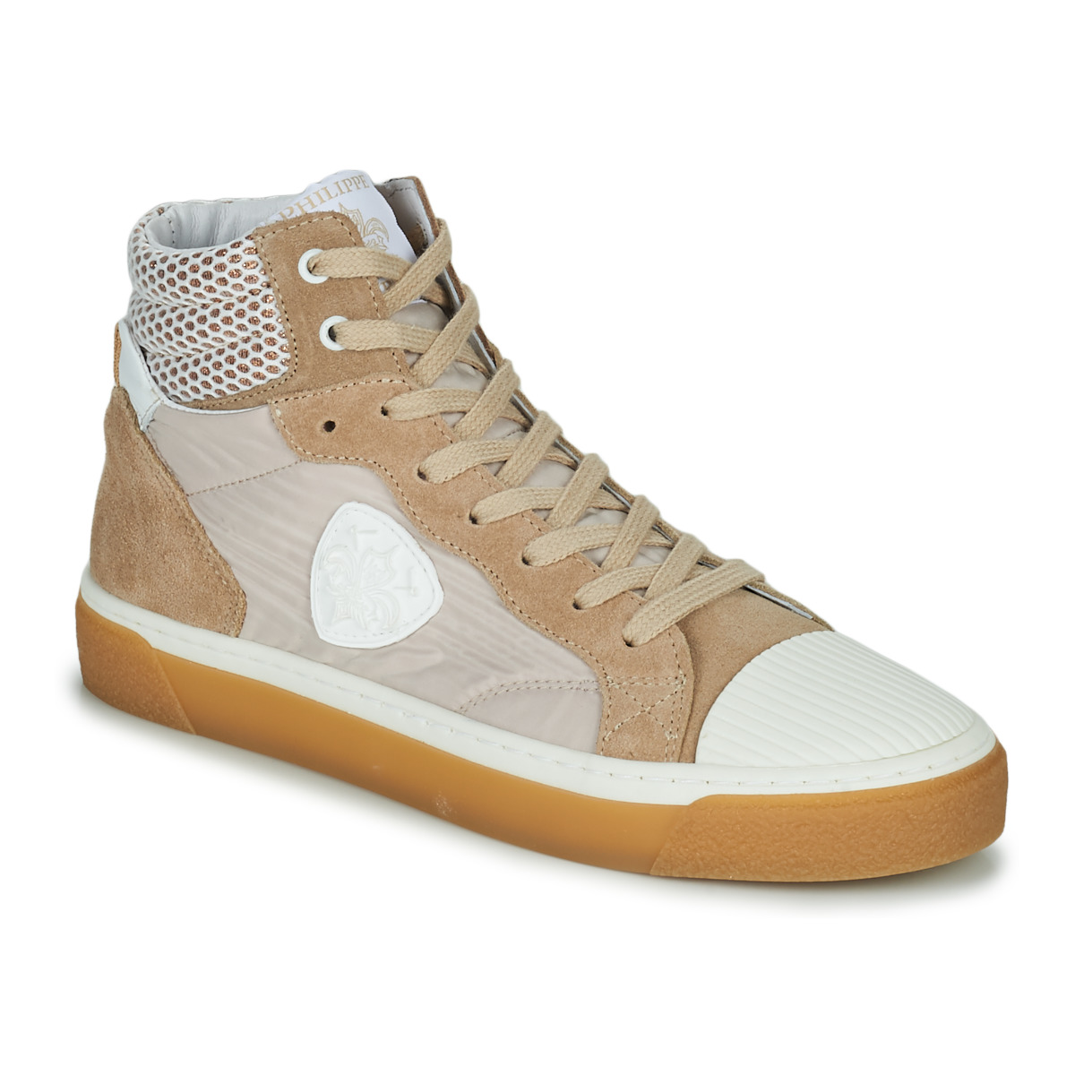 Shoes Women High top trainers Philippe Morvan HOXY Beige